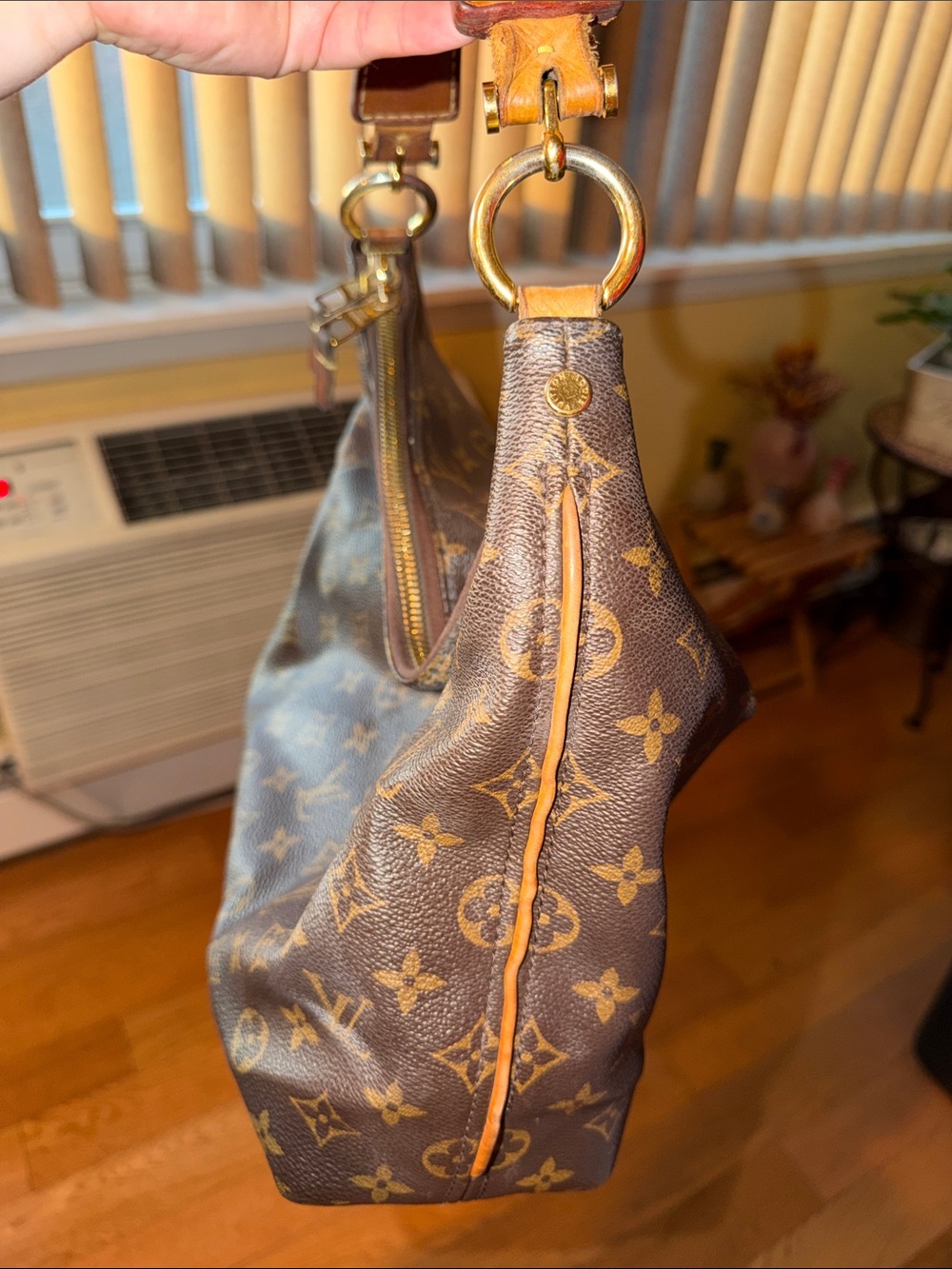 Louis Vuitton Monogram Canvas Brown Shoulder Bag Sully Pm - Picture 4 of 15